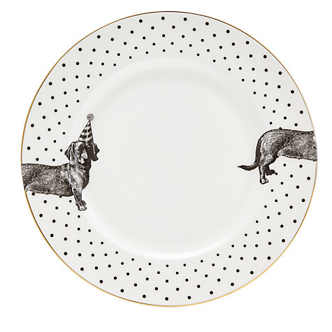 Party Pup Design Dinner Plate