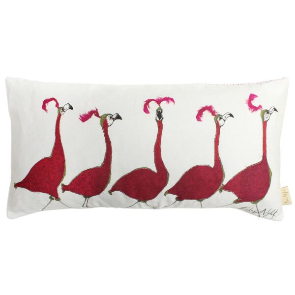 Friday Night Flamingo Oblong Cushion