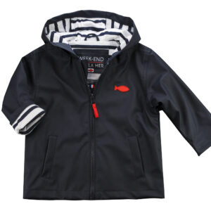 HOBY Cotton Lined Jacket - Navy