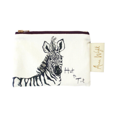 Hot to Trot Zebra Coin Purse