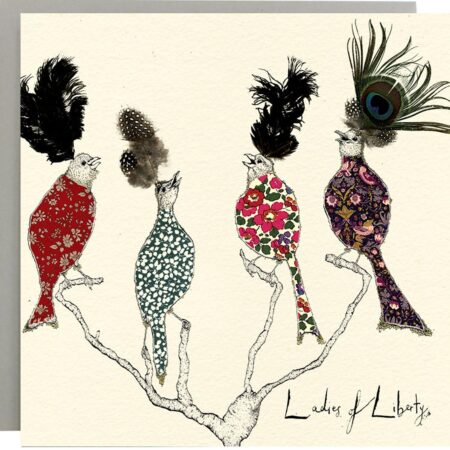 Ladies of Liberty Bird Card