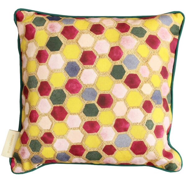 Queen Bee Square Cushion Back