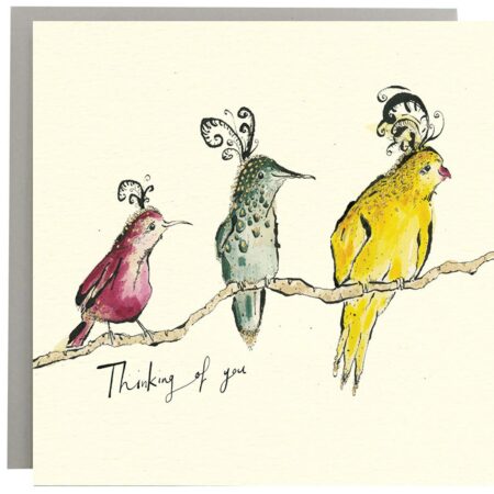 Thinking of You Birds Card
