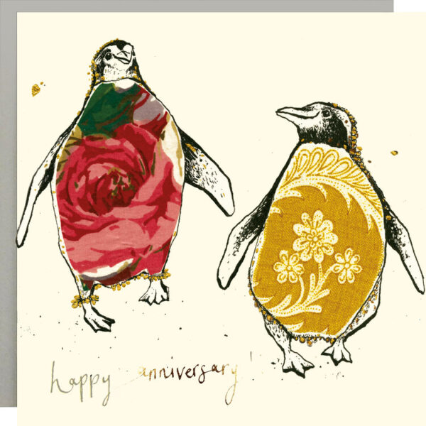 Happy Anniversary Penguins Card