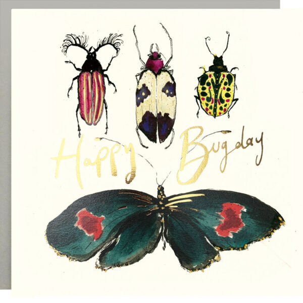 Happy Bugday Bugs Card