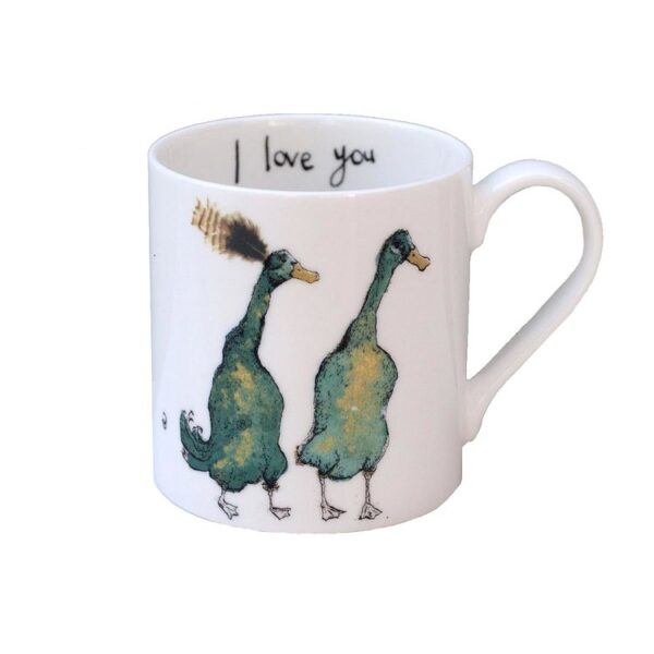 I Love You Duck Mug
